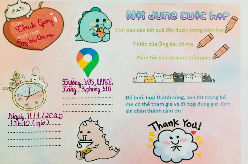 VASers hào hứng chuẩn bị cho buổi họp PHHS 1-1-1